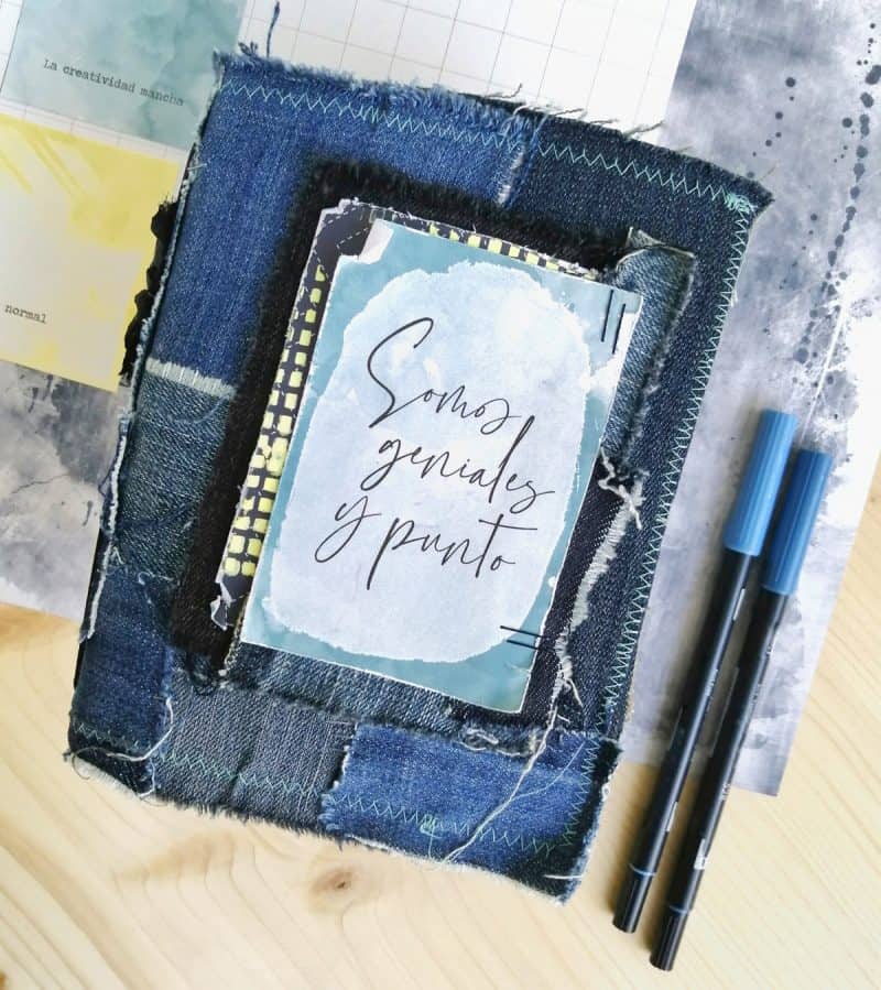 Un junk journal en formato midori para documentar talleres Paperinky