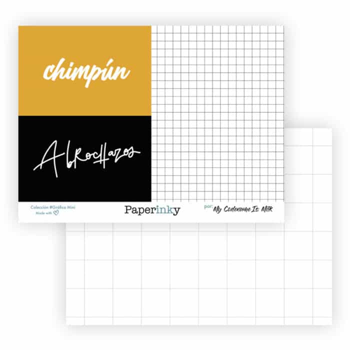 Bloc de 20 papeles para scrapbooking de 15x10 Colección #Gráfica Mini - Imagen 16