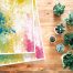 Papel Salpicaduras de Artefacto Digital Printable