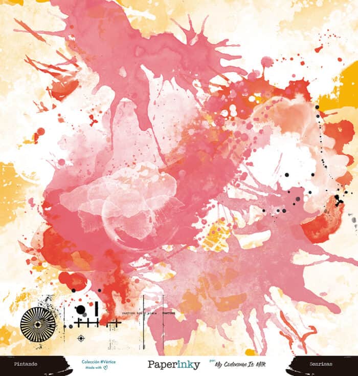 Bloc de 8 papeles para scrapbooking de 30x30 Colección #Vértice - Imagen 5