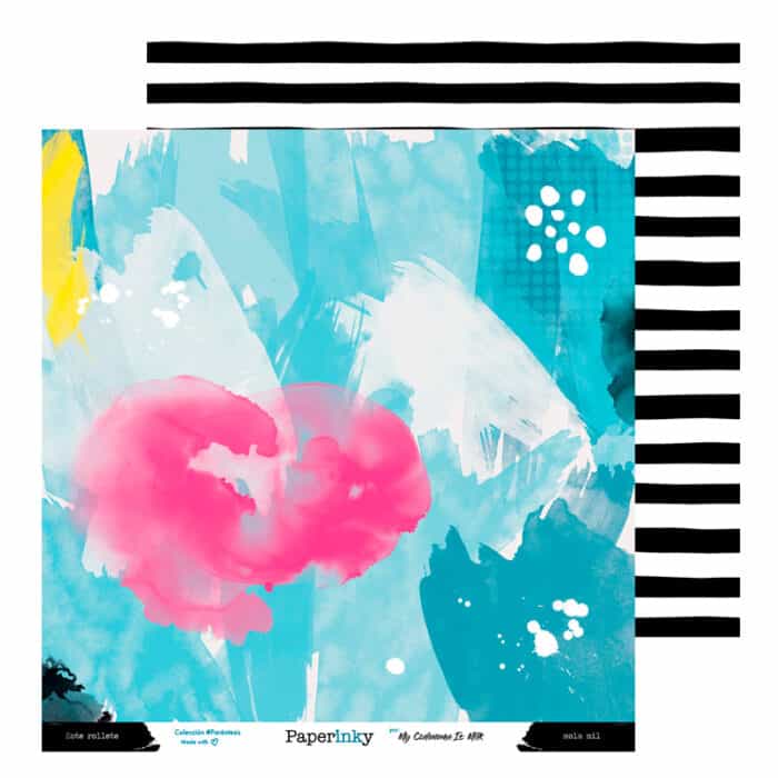 Bloc de 8 papeles para scrapbooking de 30x30 Colección #Paréntesis - Imagen 5