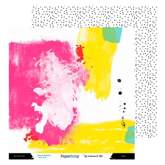 Bloc de 8 papeles para scrapbooking de 30x30 Colección #Paréntesis - Imagen 7