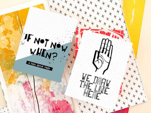 Tarjetas Project Life colección Protesta en inglés