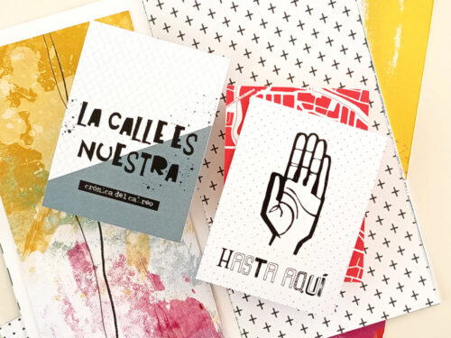Tarjetas Project Life colección Protesta en español